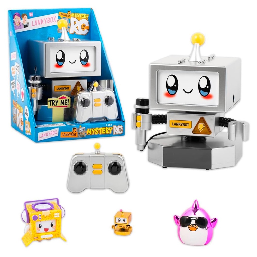 Brand new sold out lanky box lanky bot RC with surprise toys